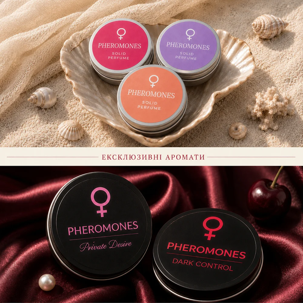 Колекція PHEROMONES — 5 ароматів